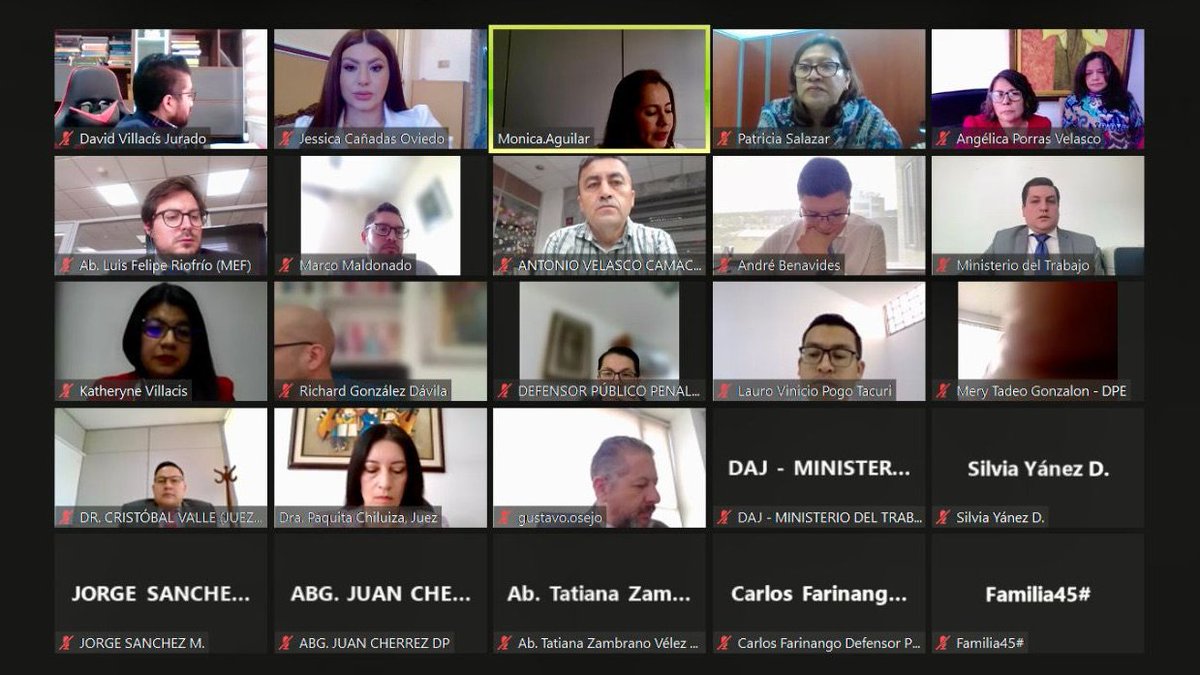 AsoJuecesEc's tweet photo. #AEMAJenAcción Comunicamos que se realizó la audiencia de apelación de la AP presentada por la Dra. Yadira Gómez, presidente de la Asociación de Defensores Públicos de Pichincha. La AEMAJ asistió en calidad de Amicus Curiae y estuvo representada por la Dra. @JessicaCanadas https://t.co/RHoKUjom9L