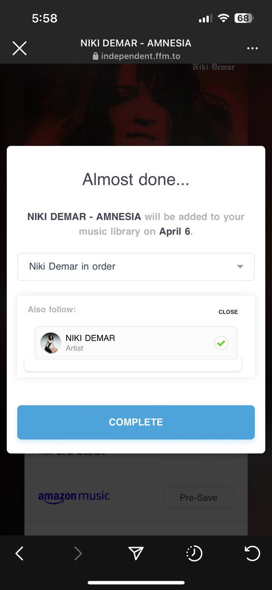 Janinasantoro's tweet photo. @nikidemar Done! https://t.co/FcaRpsNQBd