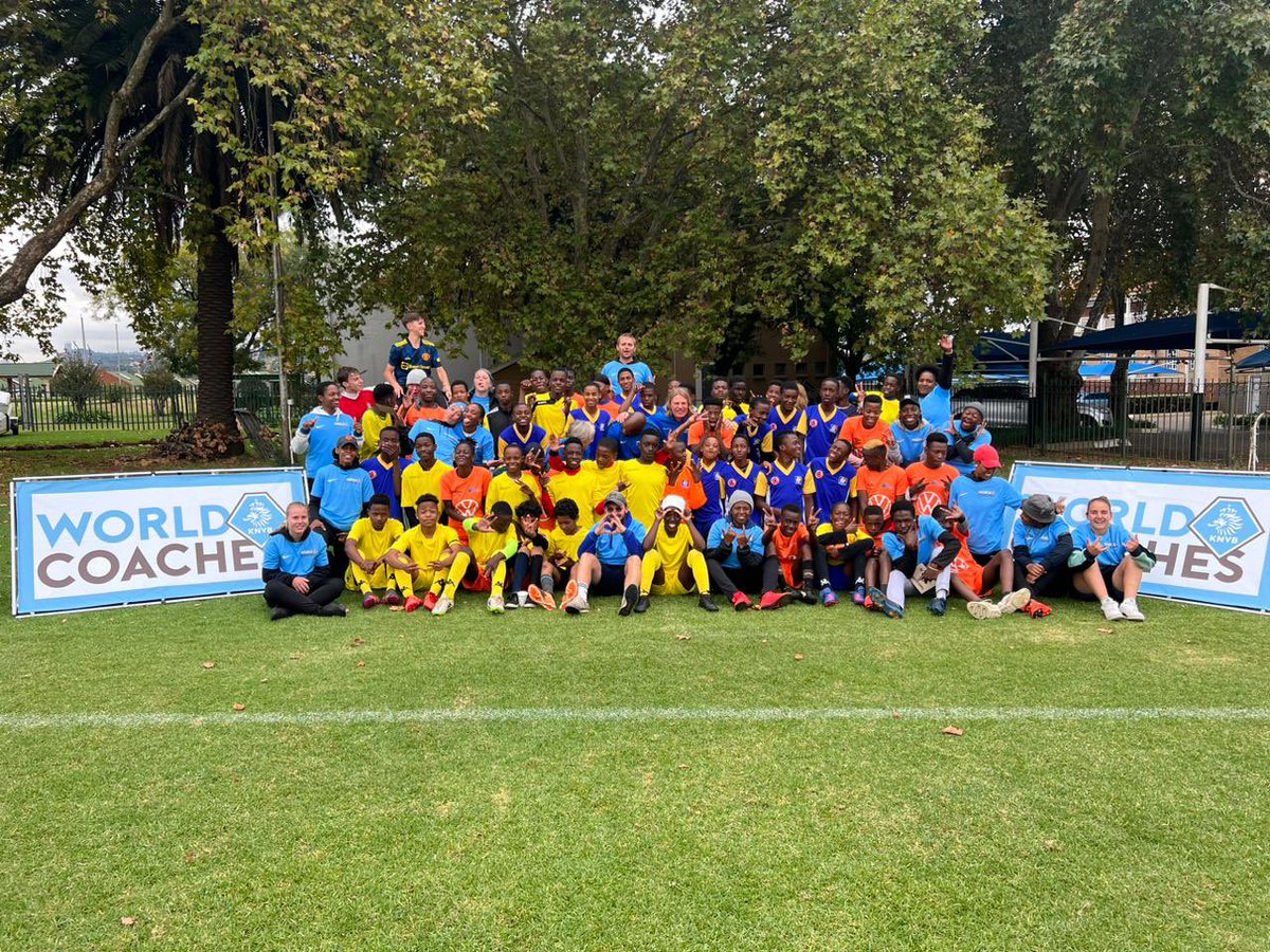 forwardzone's tweet photo. As another two football courses led by KNVB have successfully concluded, we are reminded of the immense impact this program has on empowering men and women in sports.
#TeamFZ #KNVB #JVW #Football #WomenEmpowerment https://t.co/UrBGIN1NPu