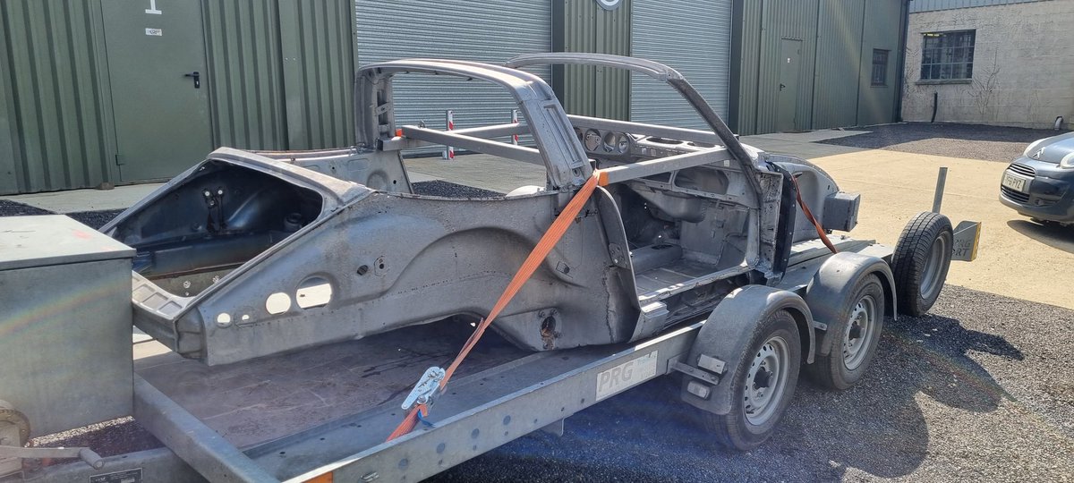 Let the fun begin. This will be THE best '69 Targa you've ever seen! #stripped #dipped #porsche #targa #classicars
