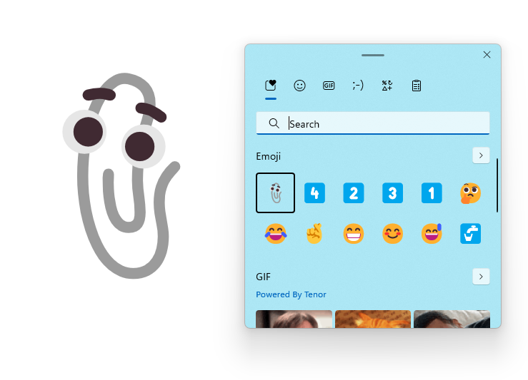 Jen Gentleman 🌺 on Twitter "Did you notice what the paper clip emoji looks like in Windows 11 👀"
