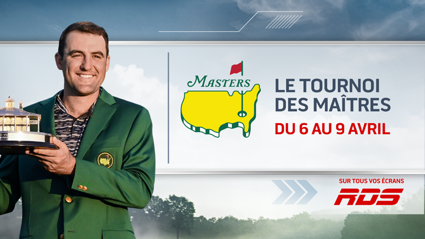 RDS présente le Tournoi des Maîtres du 6 au 9 avril! En plus des reportages présentés à la télé, les abonnés de RDS et du service numérique RDS auront droit à des sources de diffusion supplémentaires. Émission d'avant-ronde chaque jour dès 12h. 
Détails : thelede.ca/OTkHGK