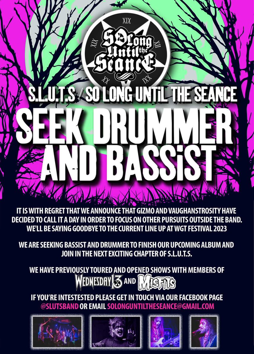conorohare91's tweet photo. Attention rock/metal musicianies. A great band from Belfast are looking for a bass player and drummer. If you know anyone the contact details are on the poster. 

#belfastmusicscene #belfast #NorthernIreland #musicscene #rockscene #shockrock #creativearts #bassist #drummer https://t.co/H5bZpyNkho