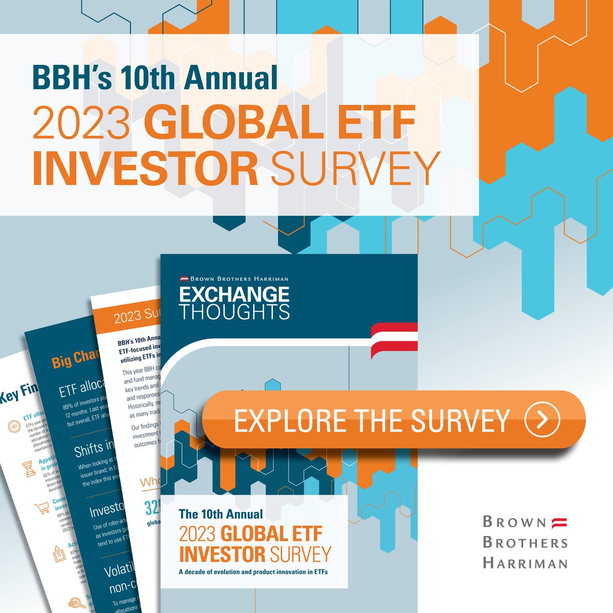 The findings of our 2023 Global ETF Investor survey are out. Explore the report to learn about the shifts ETF investors are making in the face of macro and market changes, and what the last decade in ETFs can tell us about the next ten years. bit.ly/3K7IkOW

#ETFs