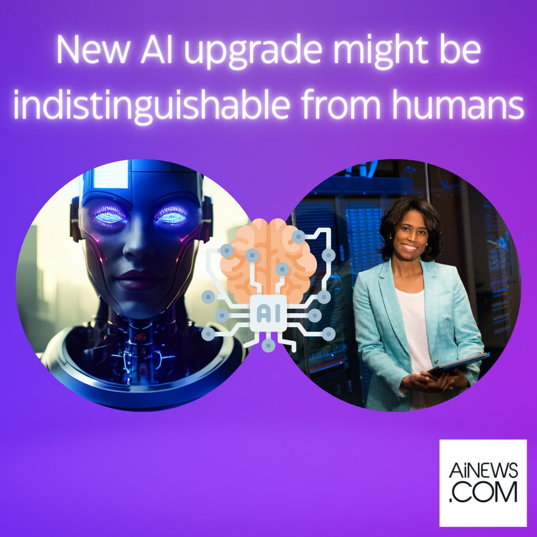 AiNewsDotCom's tweet image. OpenAI is expected to launch GPT-5 technology later this year, which a technology insider says could no longer distinguish generative AI from a human

Learn more: localtoday.news/us/new-ai-upgr…

#AiNews #ArtificialIntelligenceTechnology #ArtificialIntelligenceDevelopment