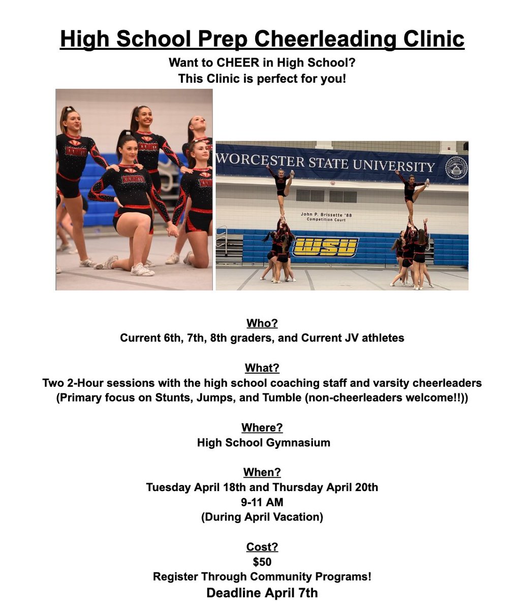 NAHS Cheerleading tweet media