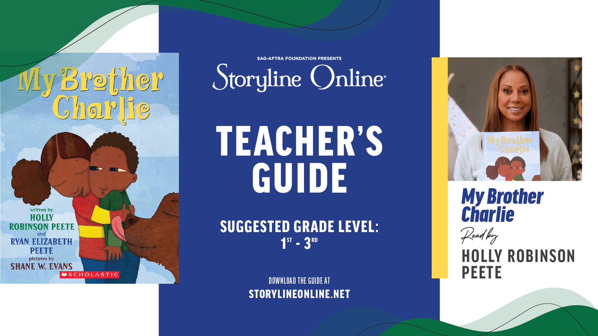 'My Brother Charlie' is accompanied by a supplemental activity guide for teachers that aligns with Common Core Standards. This story covers topics like patience and acceptance and is aimed towards students in 1st - 3rd grades. 

Download here: bit.ly/3KDN6pb