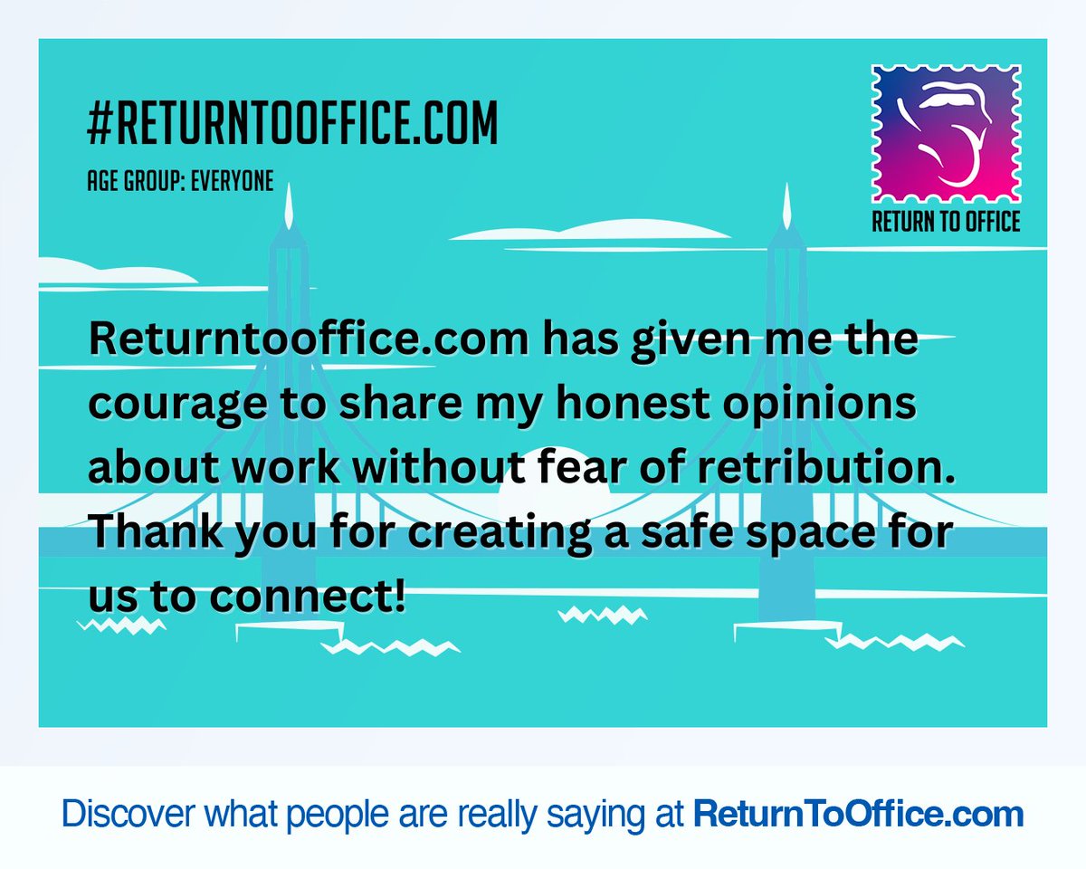 return2office's tweet photo. 🌟🌎 Let's make the workplace and world a better place! Share your thoughts and experiences anonymously by creating your own #RTOpostcards at https://t.co/hPHHYb1QW3 #RTOPostcards #futureofwork #wfh #rto #workfromhome #returntooffice #officeconfessionals https://t.co/rqRc1XNRe7