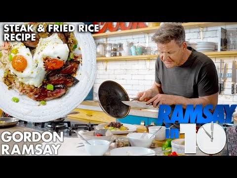 Gordon Ramsay Cooks up Steak, Fried rice and Fried Eggs in Under 10 Minu... https://t.co/8vnDgLrrVJ https://t.co/IPfczhAbgN