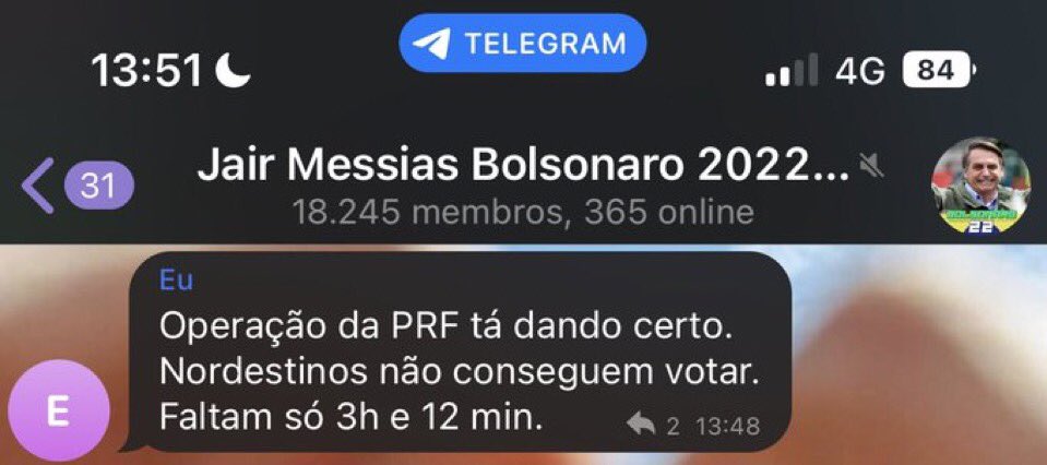 compilado do dia que Bolsonaro, Anderson Torres e PRF não queria que o Nordeste votasse no Lula

- a thread 🧶