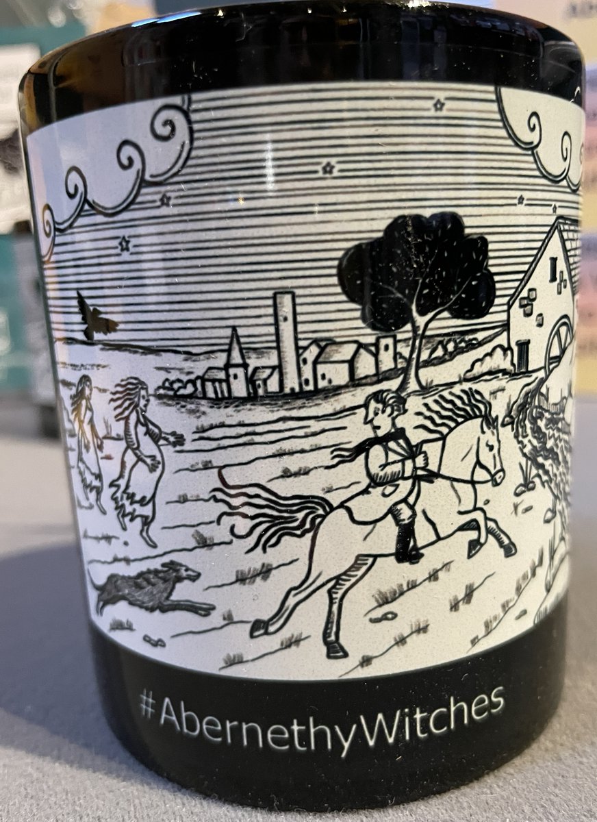 MuseumAbernethy's tweet photo. One more sleep until we're OPEN for Easter weekend! We've loads of lovely new merch, like this brilliant #AbernethyWitches mug - your morning coffee will thank you. Come see us 11-4 tomorrow and Sunday; we've an egg hunt for the kiddos and also..... CHOCOLATE! #OpenForEaster https://t.co/xAObywiIkx