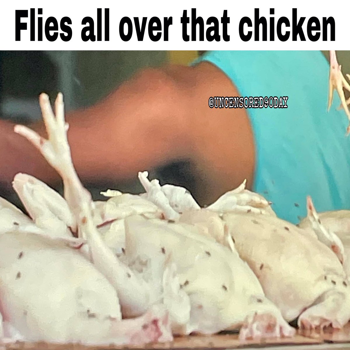 Now we know why Shaeeda washes her chicken 🍗 🤮 #90DayFianceTheOtherWay