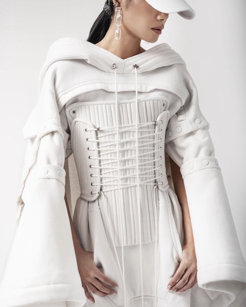 Charles Lu streetwear themed corset looks have a death grip on me rn