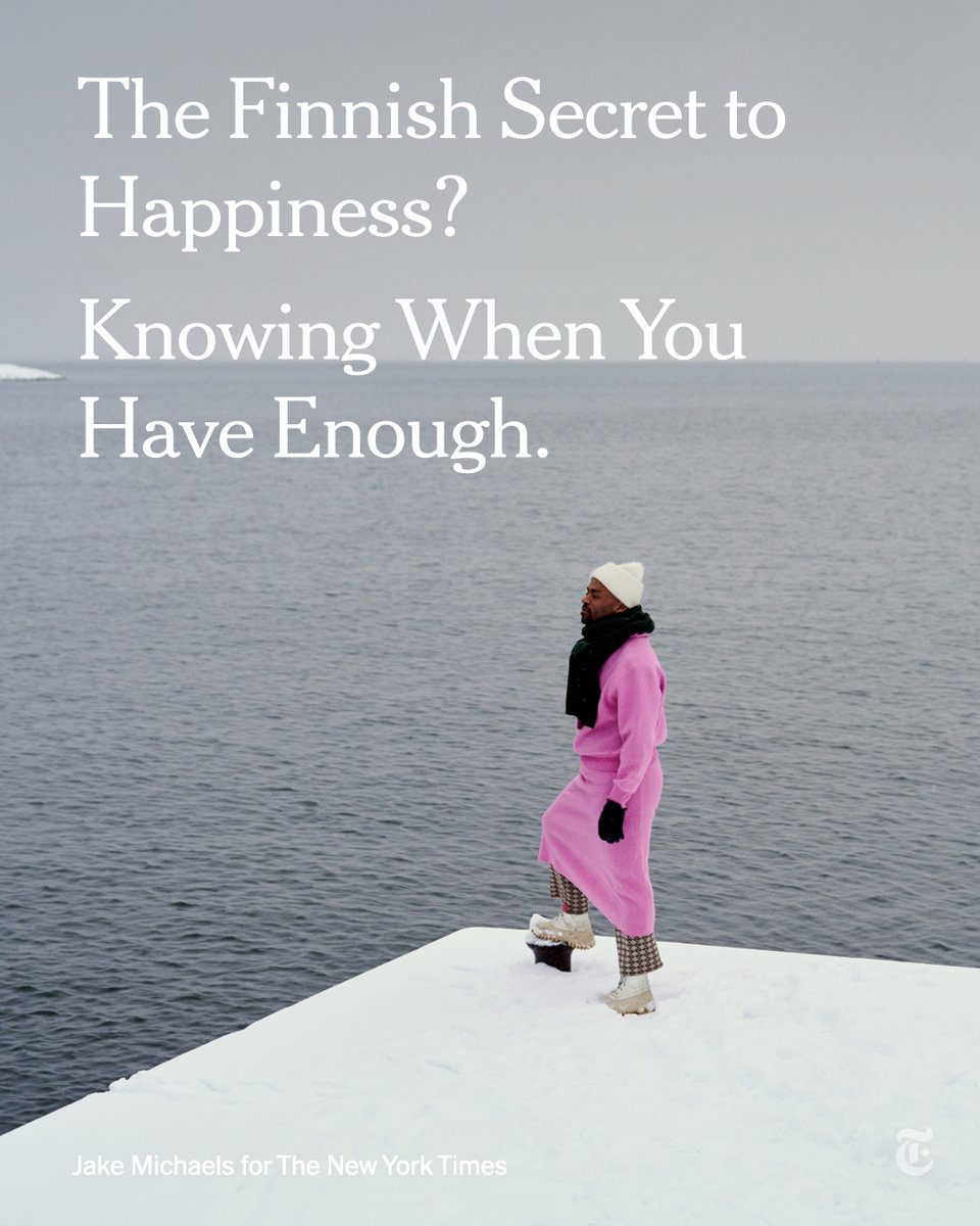 Finland has been ranked the happiest country on earth for six consecutive years. What is their secret?

Finns derive satisfaction from sustainable lives and perceive financial success as being able to identify and meet basic needs, one professor said. nyti.ms/40XQwbk