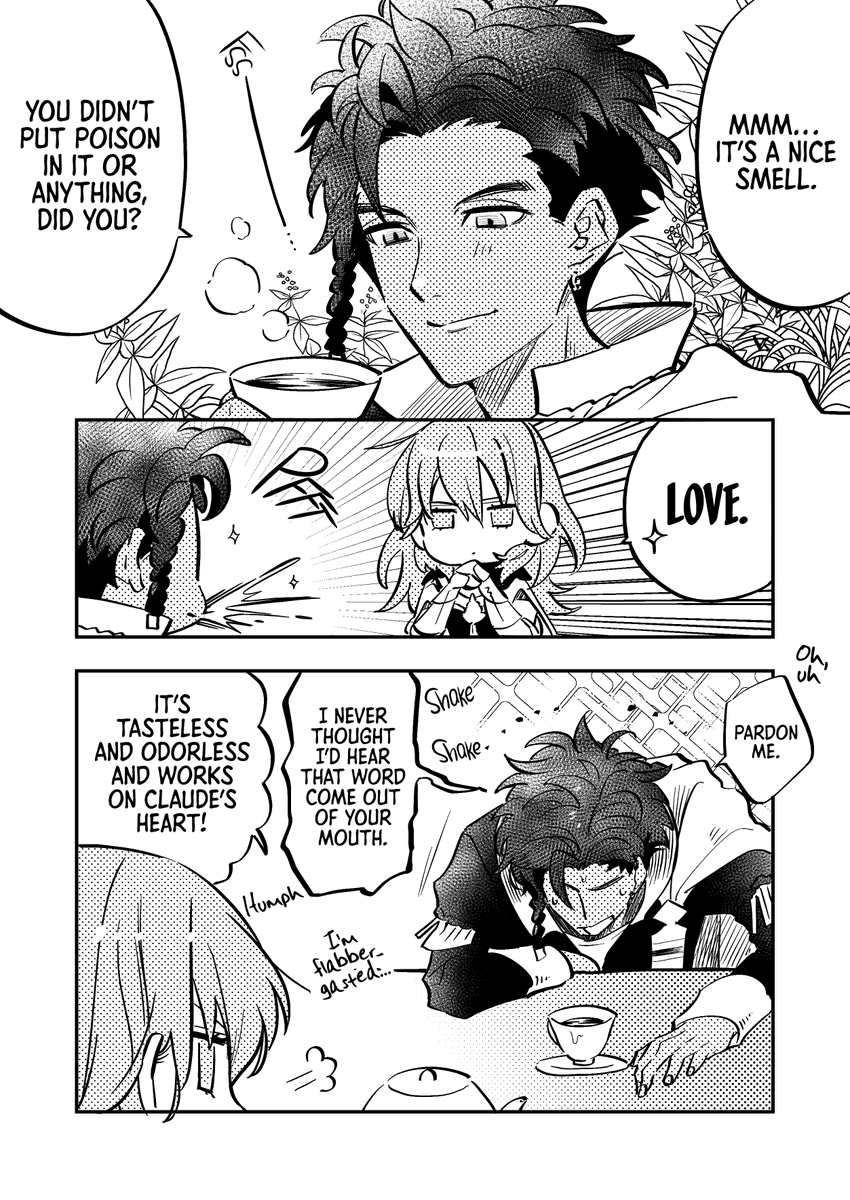 Translated. Original comic by Illust_mi
#claudeleth