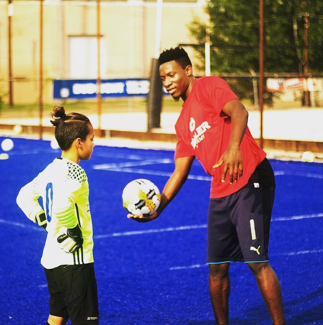 nathanballer911's tweet photo. Happy Birthday to my main man, @AndreyOnana 
The best sweeper keeper in the world! We have done a lot together over the years building stronger communities through your God given talents and we are just getting started. 
Many more to go King ✊🏽 https://t.co/ykoEomaRrH