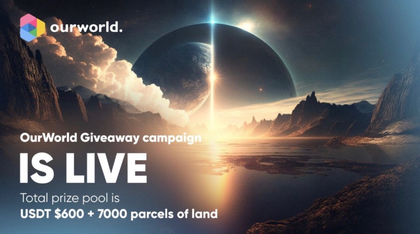Wag (@wahgmi) on Twitter photo 🌟 Say hello to <a href="/ourworldmeta/">Ourworldmeta</a> ⭐️
A groundbreaking project dedicated to bringing people together to fight #climatechange
🎉 Presenting an epic Gleam giveaway!
💵 Prizes totaling $600 + 7000 virtual land plots!
👇 Join in & finish all steps to triumph!
gleam.io/cK5i1/ourworld… 🌟 Say hello to <a href="/ourworldmeta/">Ourworldmeta</a> ⭐️
A groundbreaking project dedicated to bringing people together to fight #climatechange
🎉 Presenting an epic Gleam giveaway!
💵 Prizes totaling $600 + 7000 virtual land plots!
👇 Join in & finish all steps to triumph!
gleam.io/cK5i1/ourworld…