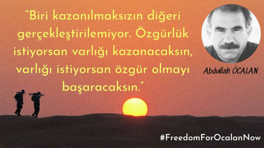 BkrHyfyn's tweet photo. #freedomforOcalanNow https://t.co/jB45xW5FON