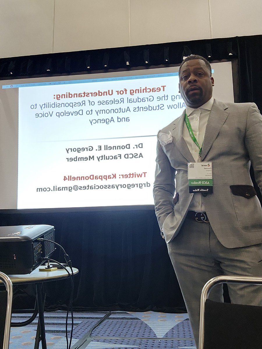 KappaDonnell4's tweet photo. Students should be held guilty of not knowing, until proven innocent with a preponderance of evidence to show they are able to make the connection to learning! #ASCDAnnualConference #Assessmentoflearning https://t.co/7Xp2oOYlgu