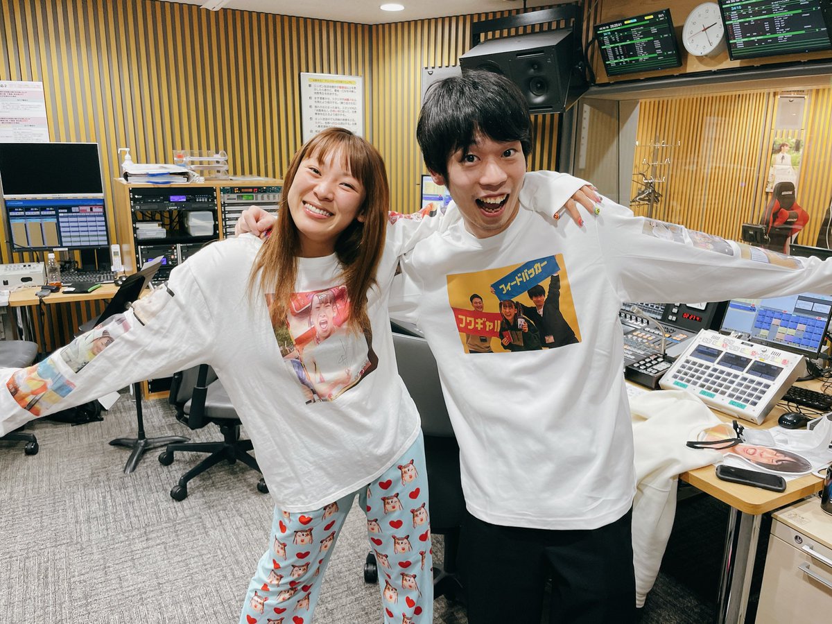 フワちゃん　直筆サイン入り　Tシャツ　オールナイトニッポン0 ANN0 フワちゃん 直筆サイン入り Tシャツ オールナイトニッポン0 ANN0 フワ