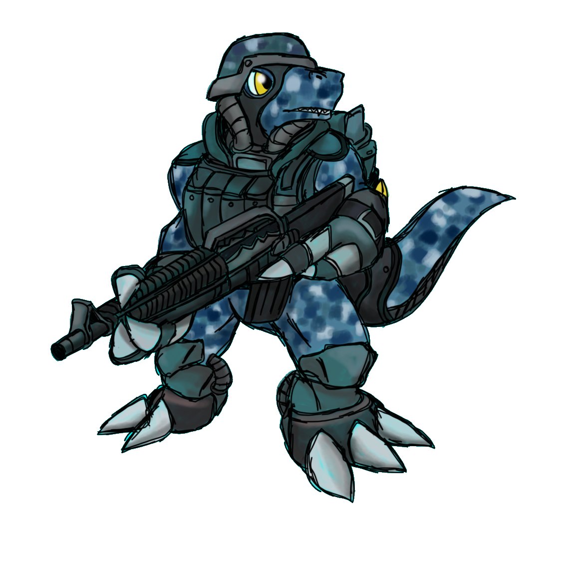 dejiru_m0n's tweet image. Commandramon
#digimon #digitalart #commandramon #dbrigade