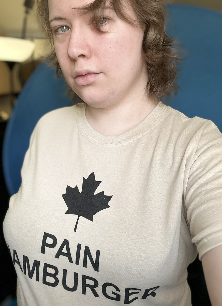 my tits are ruining my stupid meme shirt