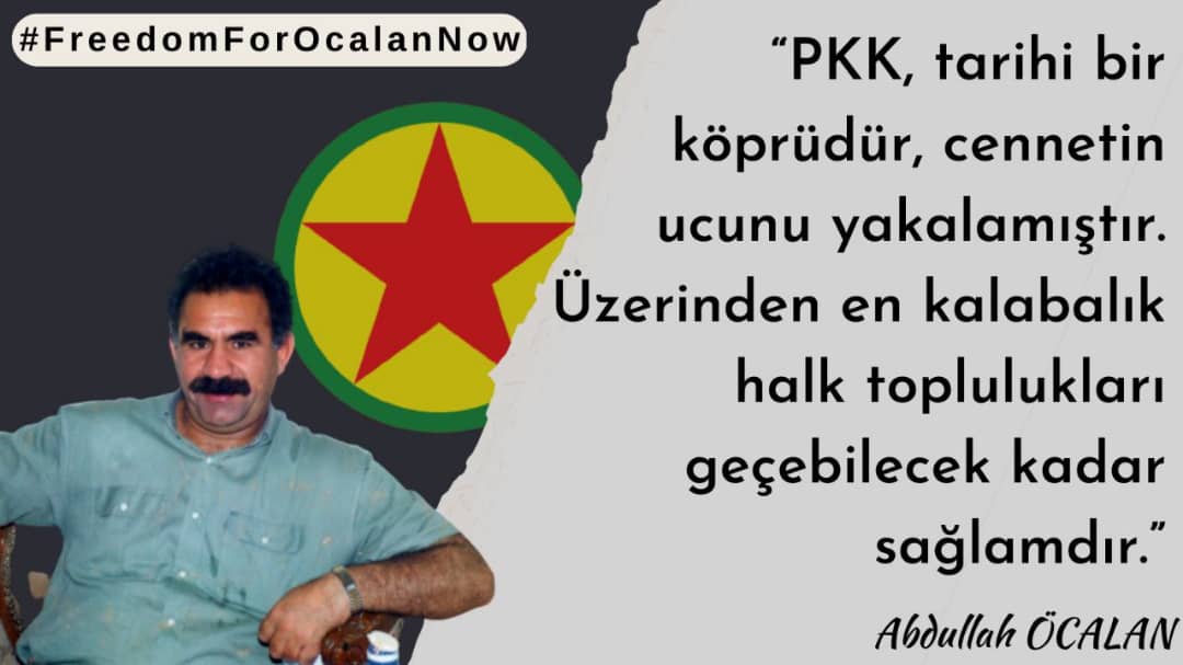 BkrHyfyn's tweet photo. #FreedomForOcalanNow https://t.co/BgeFbI3Owp