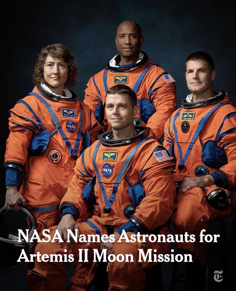 &amp; the team is comprised of:

The staple black guy
Neil Armstrong’s clone
Buzz Lightyear
The Lesbian