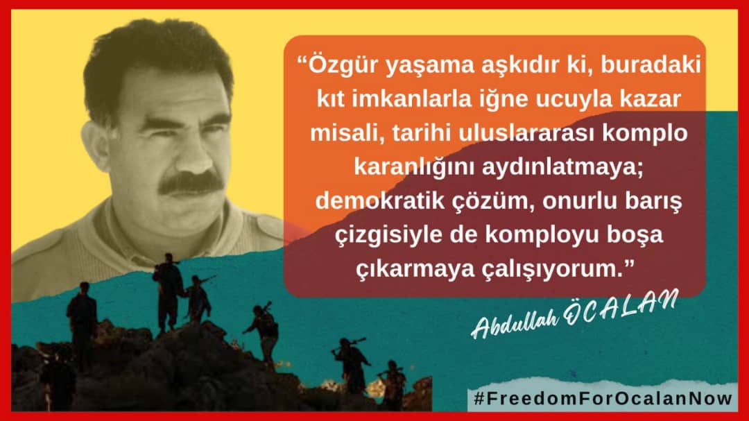 BkrHyfyn's tweet photo. #FreedomForOcalanNow https://t.co/9nnvr8l9OP