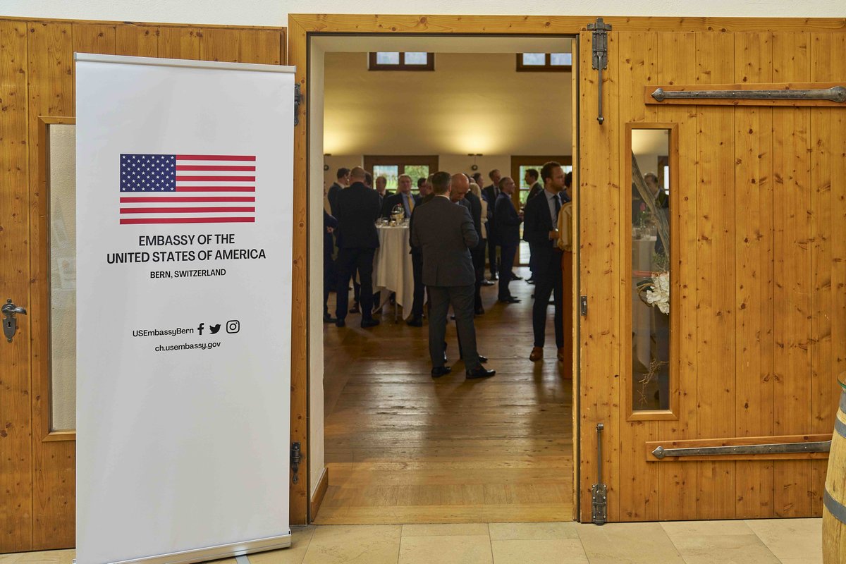 Great way to conclude our first day in Liechtenstein for the #PopUpEmbassy. Thank you to all our friends who joined Ambassador Miller and the Embassy team at the @hofkellerei for a reception to honor the U.S.-Liechtenstein partnership.  #USinLI #LiechtensteinPopUp