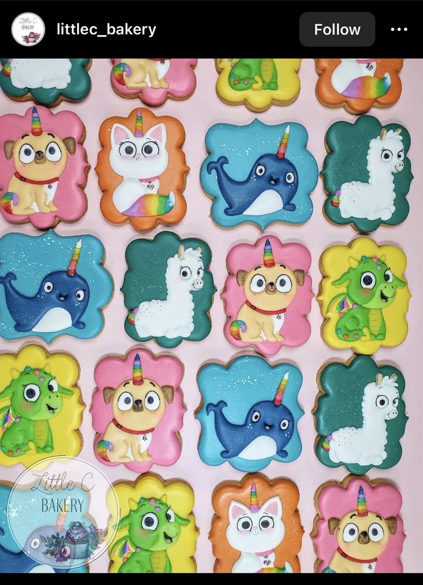 timbudgen's tweet photo. Absolutely amazing work from Littlec_bakery who I found over on instagram - just look at their incredible biscuits !!! - I want them all !! #magicpetshop  #matildarose https://t.co/oRkhYEmQR3