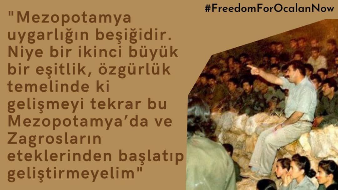 BkrHyfyn's tweet photo. #FreedomForOcalanNow https://t.co/Y4mZmNZY7L