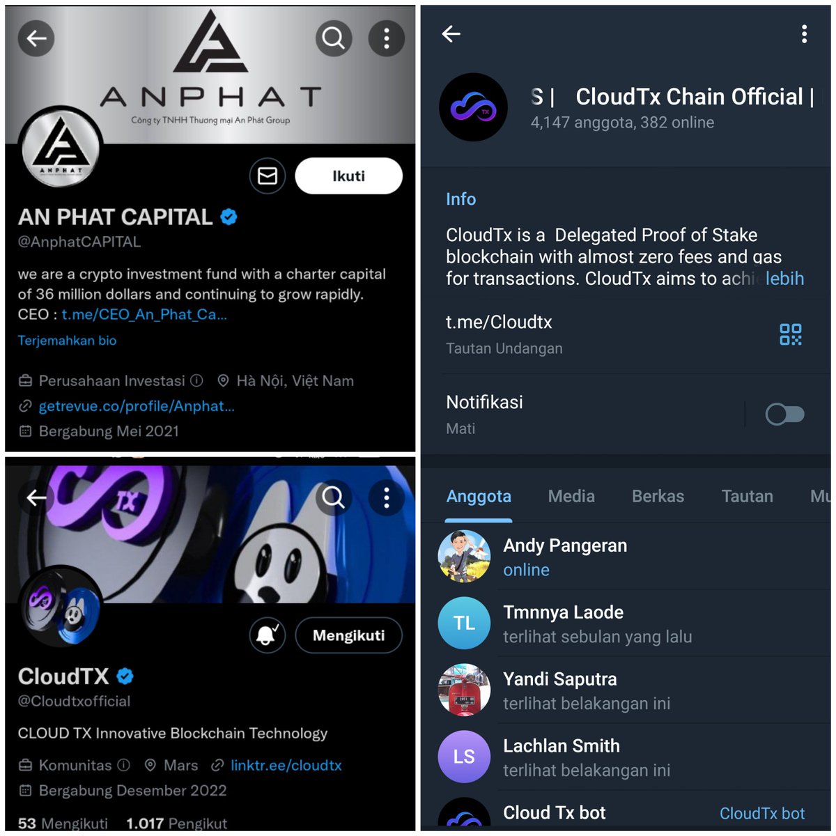 AndyLimYoung's tweet image. New era the best L1 blokchain inovativ 
2023 don't miss it.
#cloudtx_oreofi