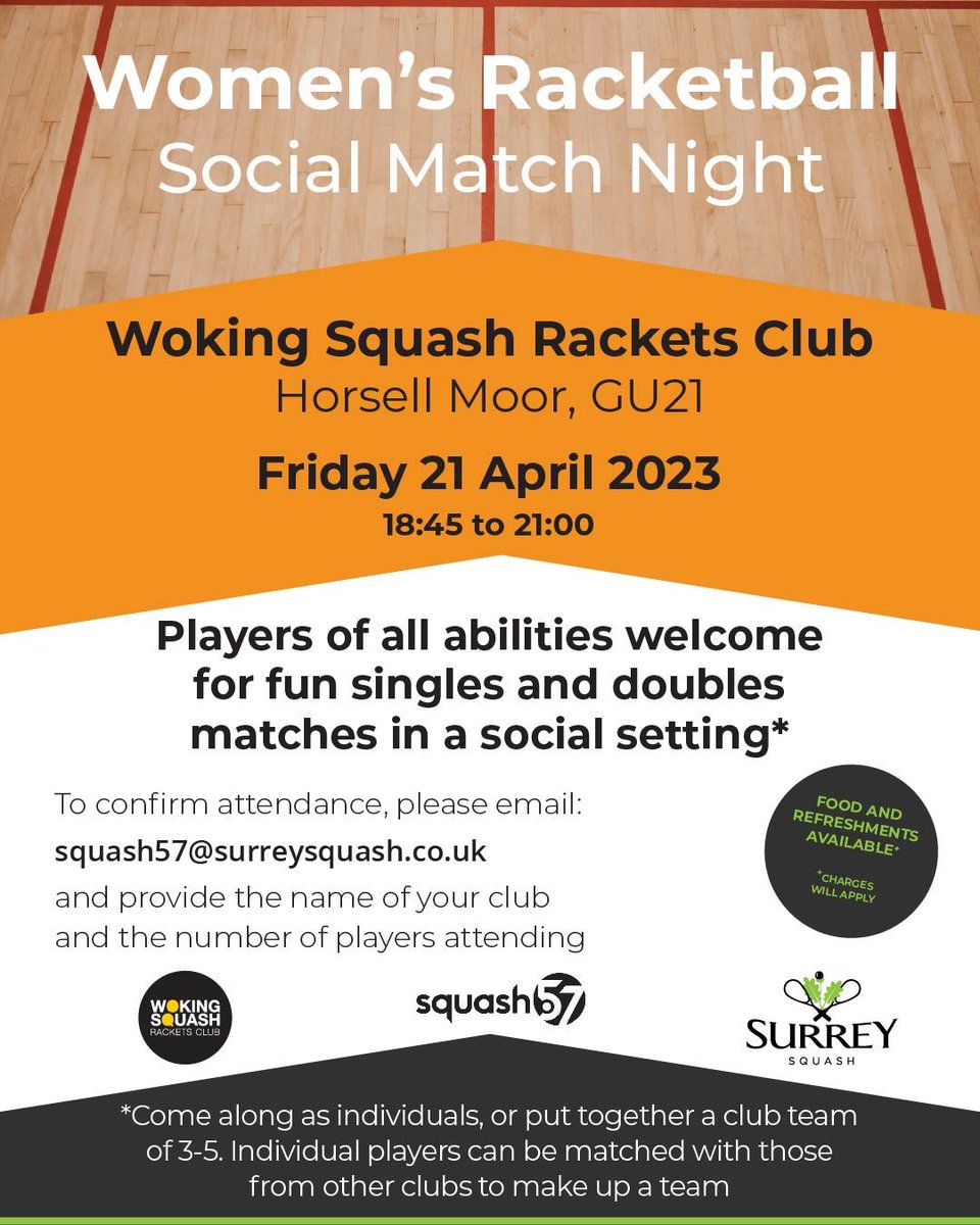 Woking Squash Club (@wokingsquash) on Twitter photo 