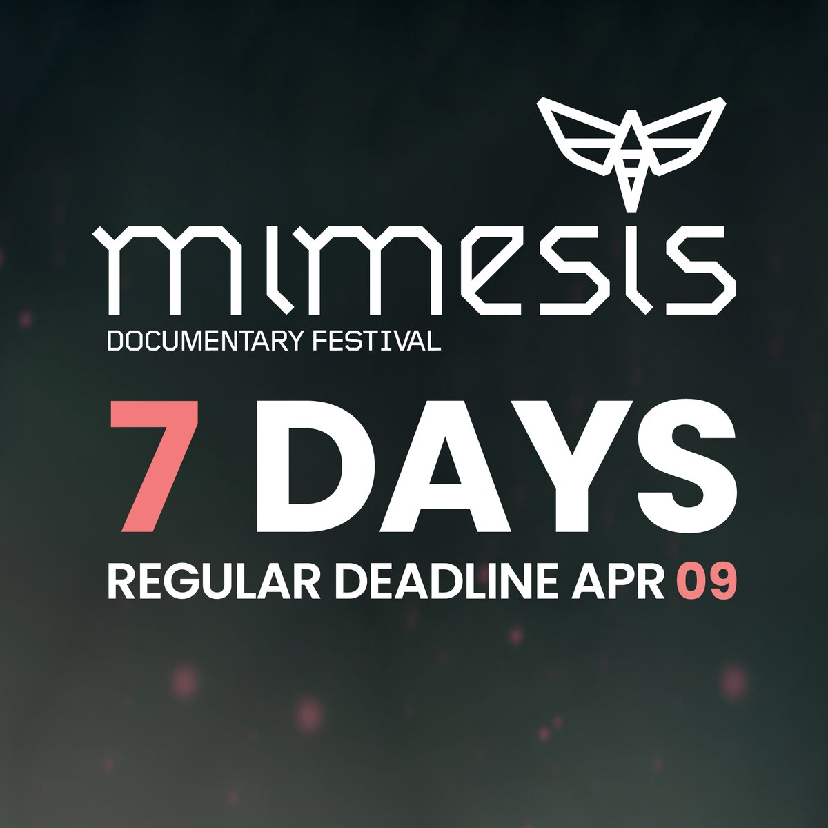 Free submissions for current University of Colorado students
50% off for University of Colorado alumni
50% off for previously selected Mimesis artists
filmfreeway.com/MimesisDocFest