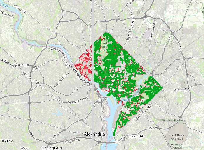 DDOTDC's tweet photo. #DYK that our #paveDC website includes a paving progress swipe map? Check out the comparison of roadways that have been resurfaced since the #paveDC launch in 2015. π https://t.co/cyi7aSMXOn #BacktoBasics #DDOTDC https://t.co/Uc844EYKpe