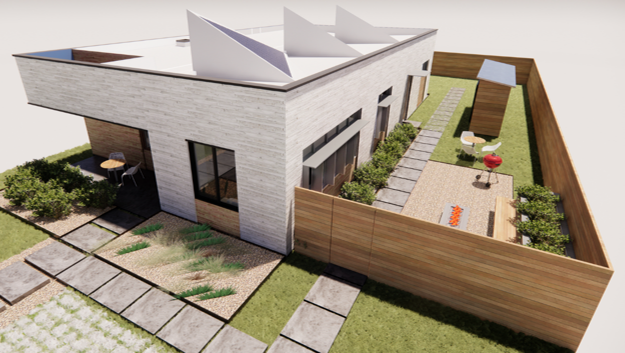 Solar_Decathlon's tweet photo. Step inside! Here's your in-depth look at each of the #SolarDecathlonBuild Challenge teams and the houses they're building, including virtual tours! https://t.co/FncON7hQRp https://t.co/dvzj2kBoom