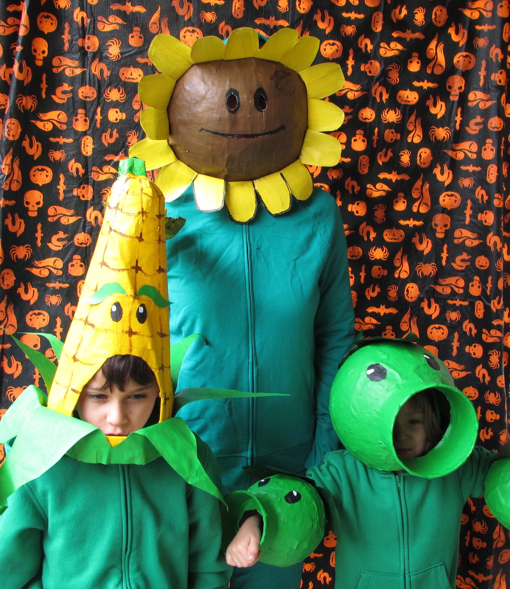 Plants Vs. Zombies Kids Sunflower Costume 