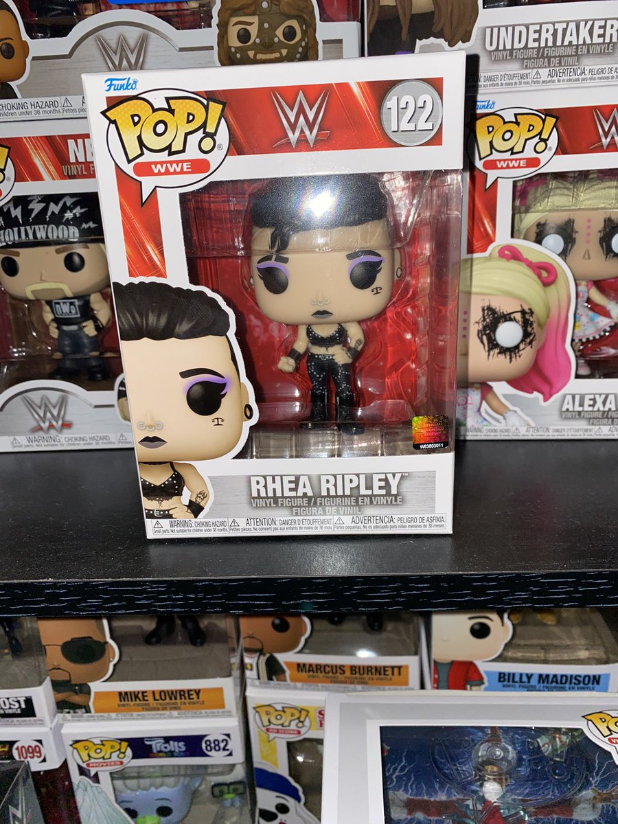 KevinPardue6's tweet photo. Had to add @RheaRipley_WWE  to the @funkopop collection @WWE https://t.co/UkfjsVB1ve