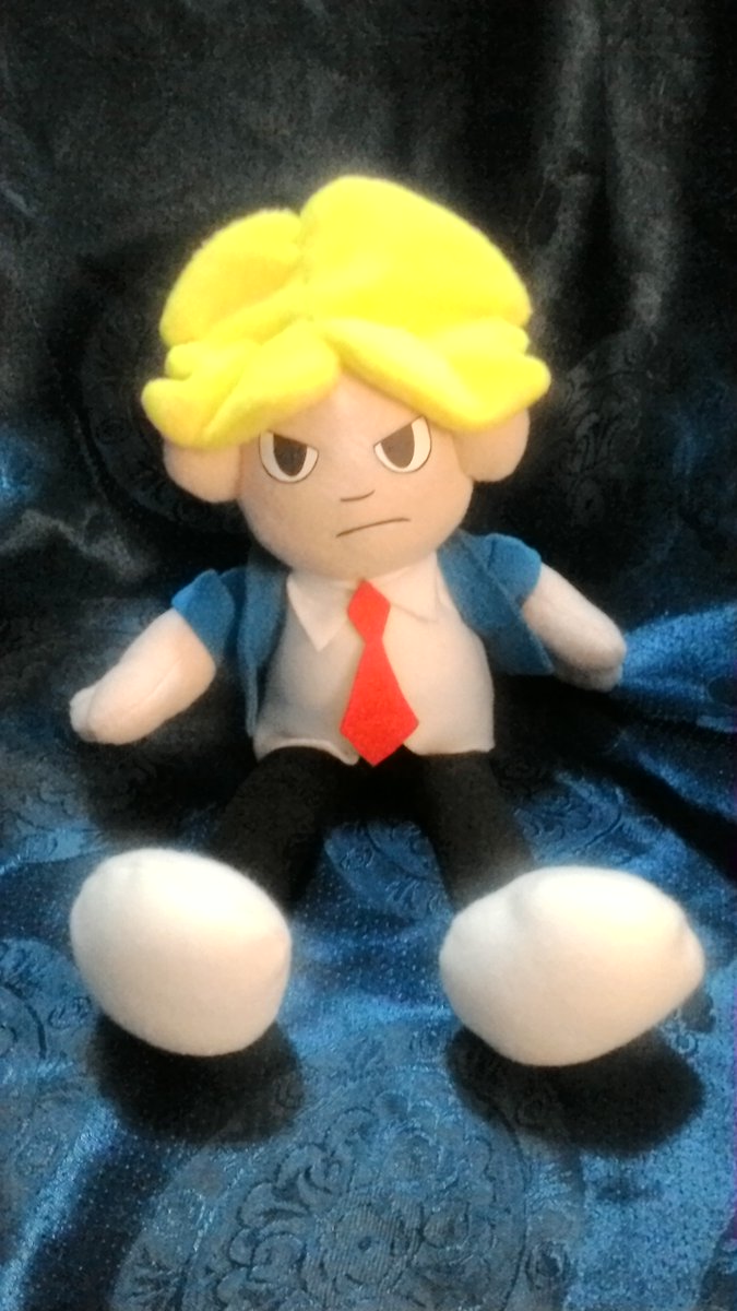Pissed Benatar plush. 
He not for sale. 
#yourfavoritemartian #YFM #YFMBenatar #CustomPlush