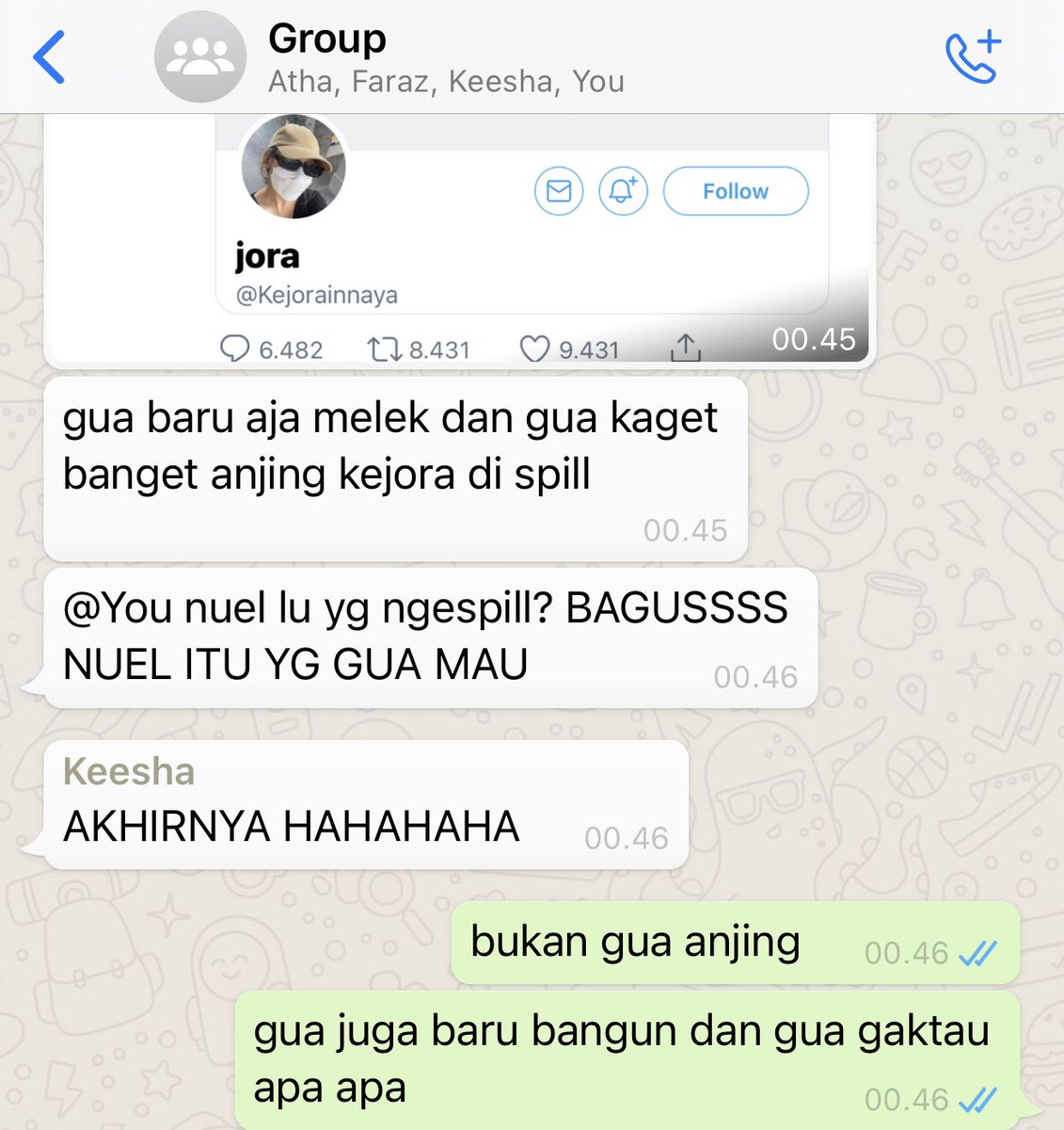 seblaktiaw's tweet photo. lah, so siapa dibalik user dndzzzz? https://t.co/mdgOmK4aGm
