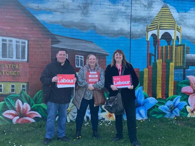 Great response on the doorstep for our candidates today 🌹