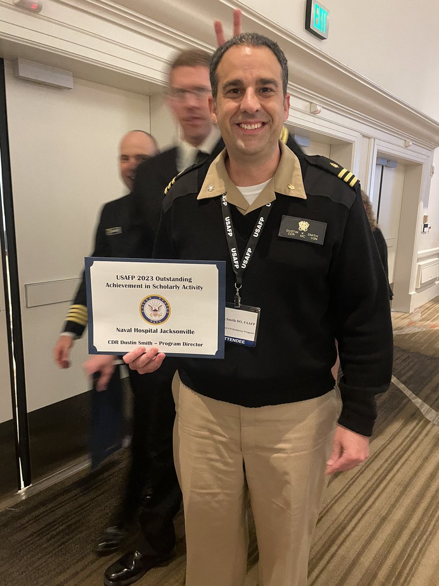 Had a great time with <a href="/myUSAFP/">USAFP</a> representing <a href="/NHJAX/">Naval Hospital Jacksonville</a> at this year’s #usafp2023 conference!