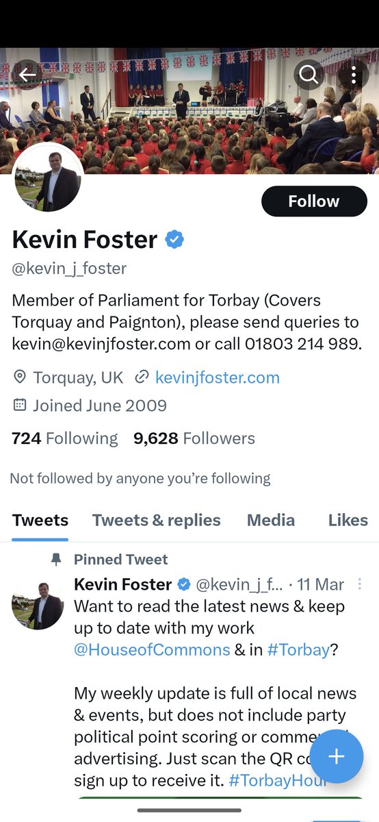 Geography_Tom6's tweet photo. @carolvorders Here is our local Tory MP...overseeing the decline of Torbay https://t.co/DQHg7NJyy3