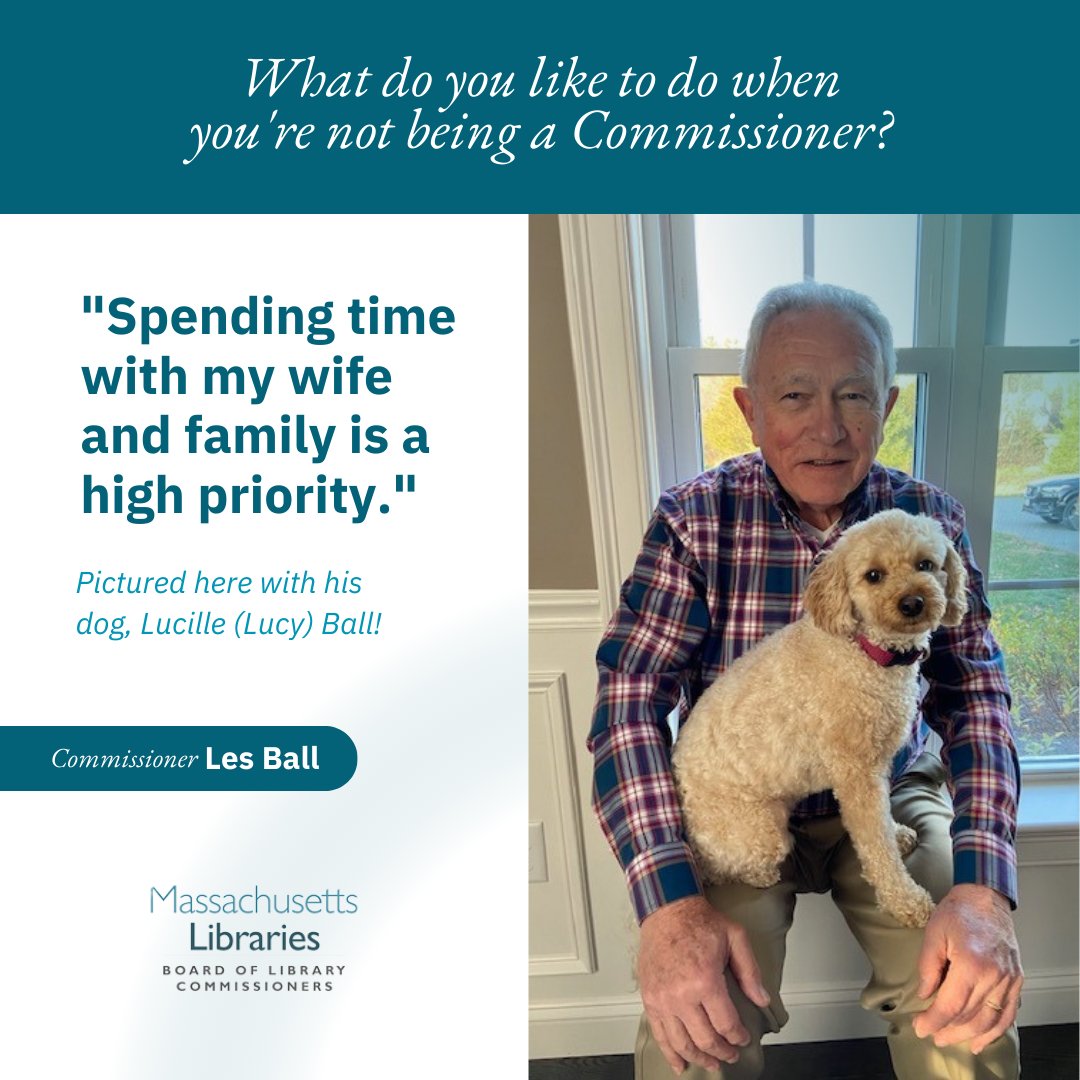 mblclibraries's tweet photo. What's Commissioner Les Ball up to when he's not on Commissioner duty??  ⛳️ For the answer and more questions with Commissioner Les Ball: https://t.co/xFVrUthC1v

#Gettoknowyourcommissioner #mblccommissioner #librarycommissioner #massachusettslibraries https://t.co/G6V0SOc6bY
