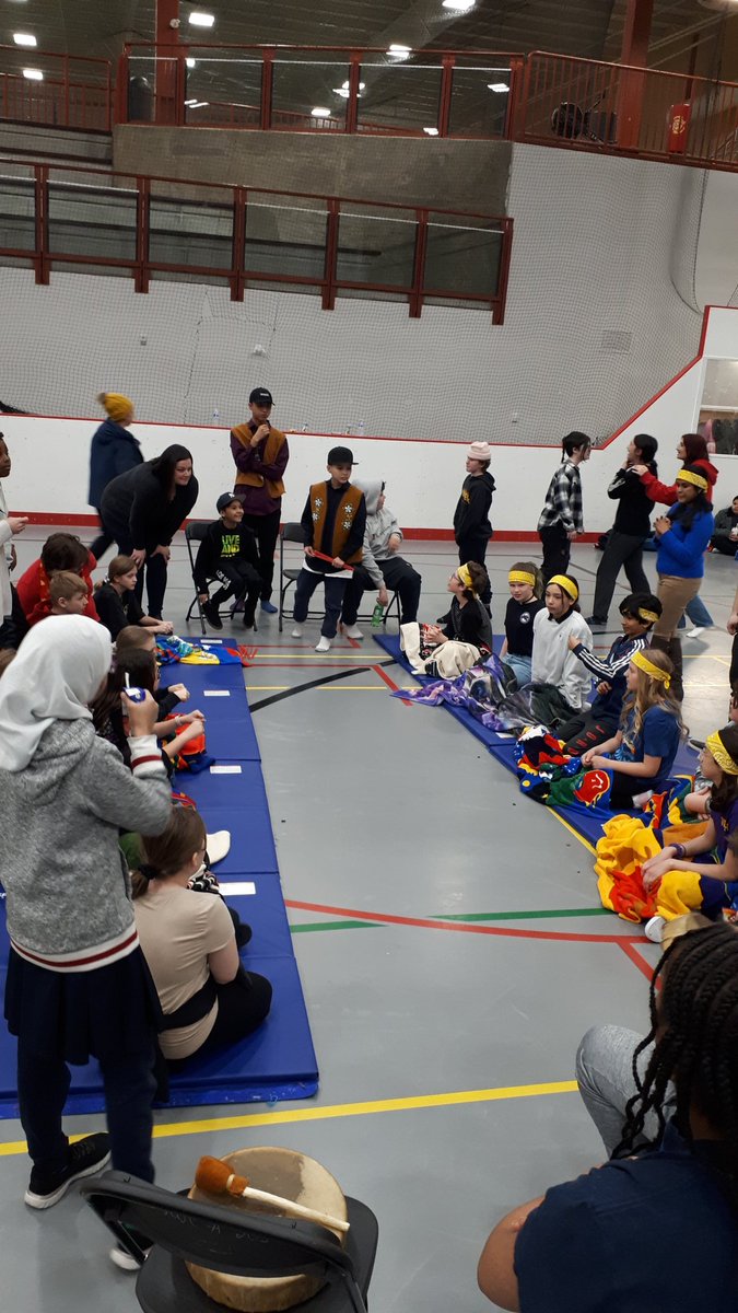 @FMPSD there is a tournament going on today...Dene hand games. 
The energy and enthusiasm are contagious. Such a wonderful opportunity! 
@indigenousFMPSD 
#culturalgames #traditionalgames
