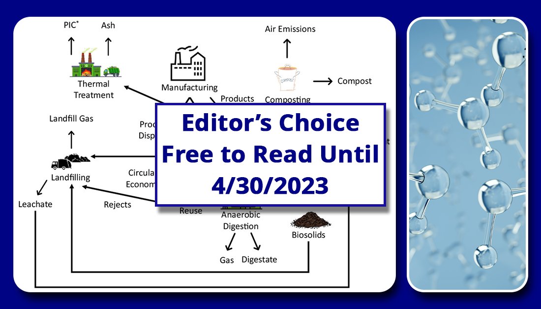 Where do #PFAS go?

This featured @ASCE_JEE paper summarizes current knowledge on PFAS fate & release from #WasteManagement processes and identifies gaps & exposure pathways for humans & environment. @ASCE_EWRI 

Free to Read Thru April 30: ow.ly/z1Ij50Nz1Q9