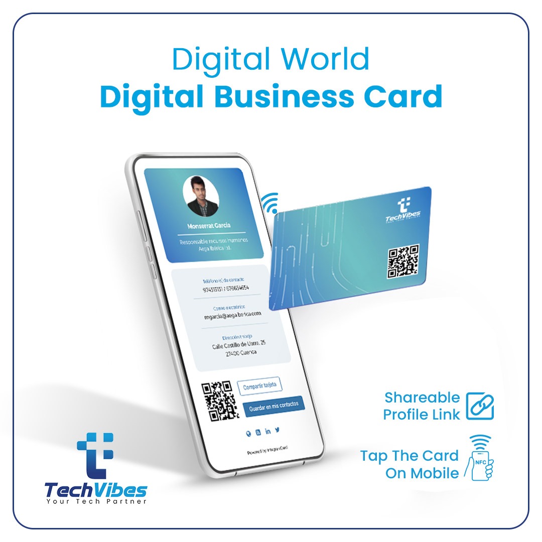 techvibesbd's tweet image. Tap to instantly share your information with TechVibes. Say goodbye to missed connections and outdated information, and hello to a modern, eco-friendly solution.
Learn more from techvibesbd.com
#NFC #NFCcard #businesscards
