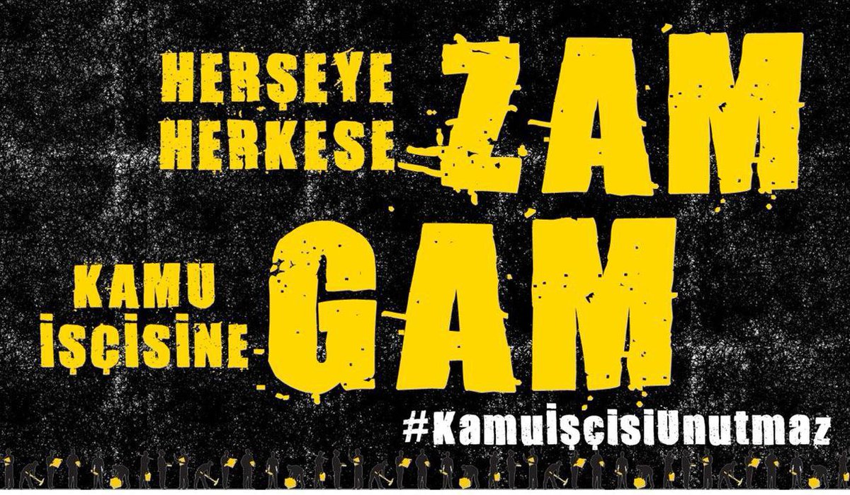 Tüm kamu personellerini etkileyecek KÇP’de Ashb işçileri 17 nolu iş kolu yok neden çünkü bizim bizi kelle başı ücret gören sendikalarımız var 

#KamuİşçisiUnutmaz 
 
<a href="/turkiskonf/">TÜRK-İŞ</a> 
<a href="/hakiskonf/">HAKİŞ KONFEDERASYONU</a> 
<a href="/vedatbilgn/">Vedat Bilgin</a> 
<a href="/csgbakanligi/">T.C. Çalışma ve Sosyal Güvenlik Bakanlığı</a> 
<a href="/RTErdogan/">Recep Tayyip Erdoğan</a> 
<a href="/kilicdarogluk/">Kemal Kılıçdaroğlu</a> 
<a href="/meral_aksener/">Meral Akşener</a> 
@FOXhaber