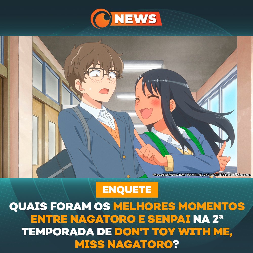 Don't Toy With Me, Moss Nagatoro, 2ª temporada ganha novo visual